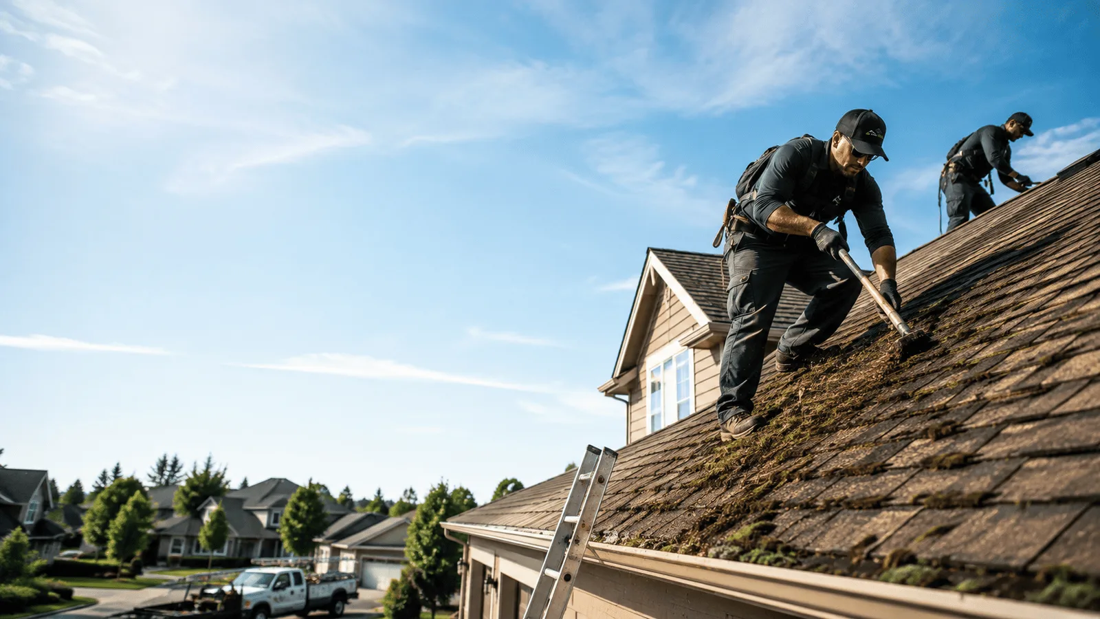 Roof Moss Removal in Harwick, PA near me